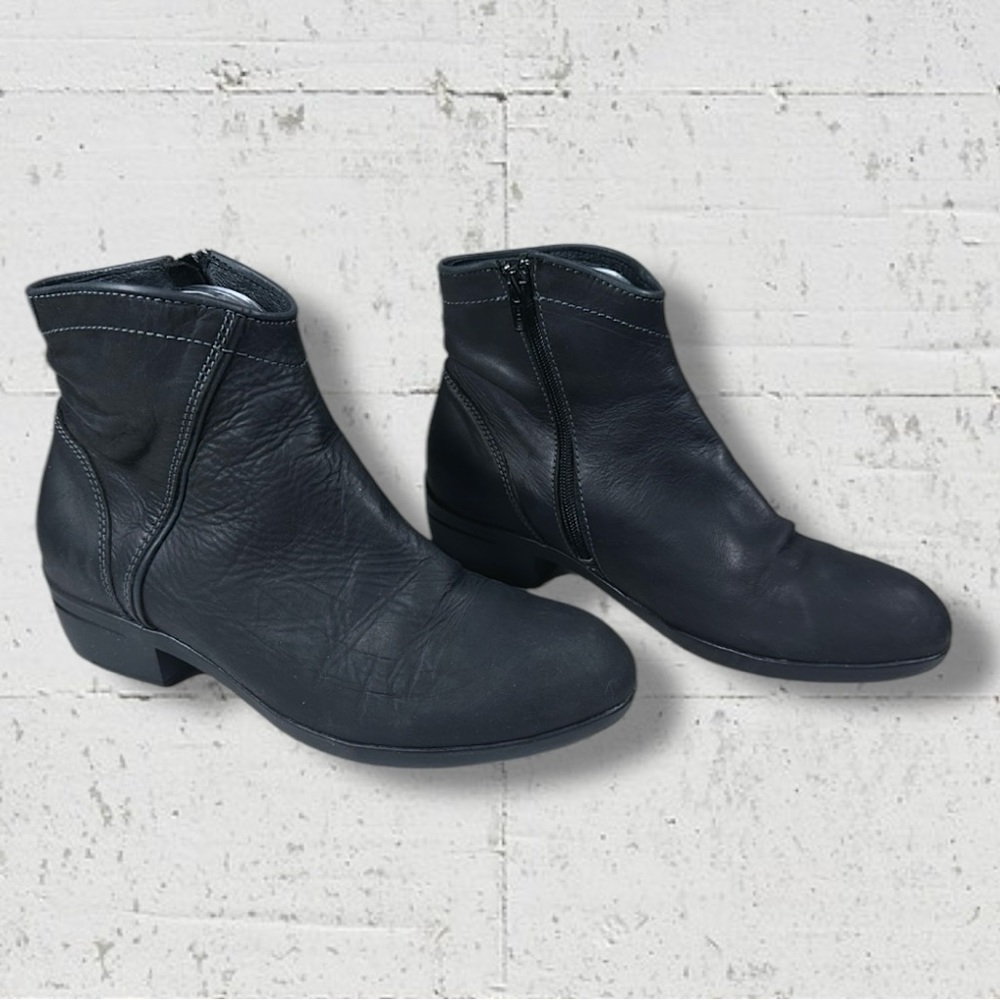 Wolky Winchester Leather Ankle Boots